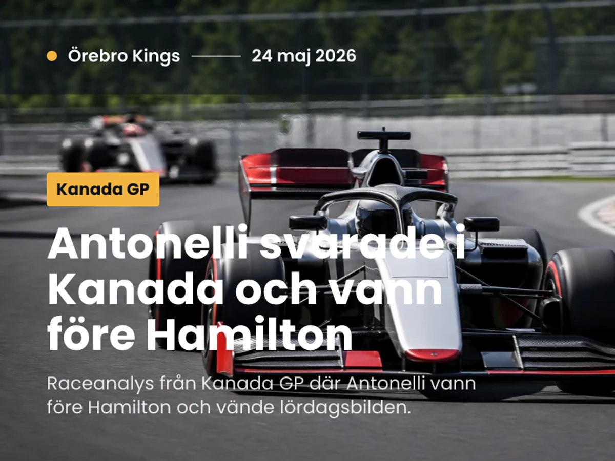 Generisk formelbil leder ett lopp på en ljus bana med träd och barriärer.